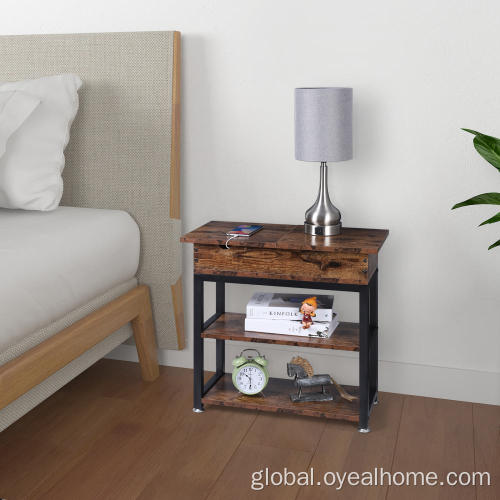 China End Table with Charging Station Factory